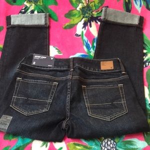 American Eagle artist crop size 2 stretch new